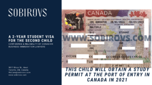 Canadian student visa by Sobirovs Law Firm