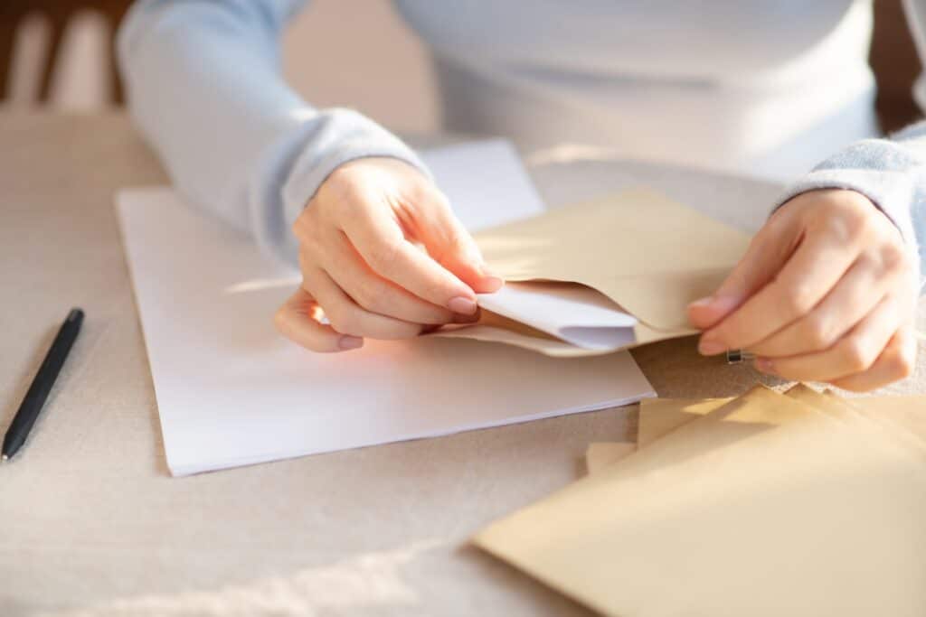 Applicant opening a procedural fairness letter from IRCC with a response deadline approaching