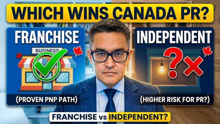 Franchise or Independent Business: Which Is Better for Canada PR?