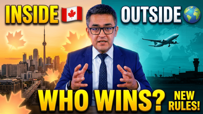 Inside vs Outside Canada: Who Wins Under the New Express Entry Rules?